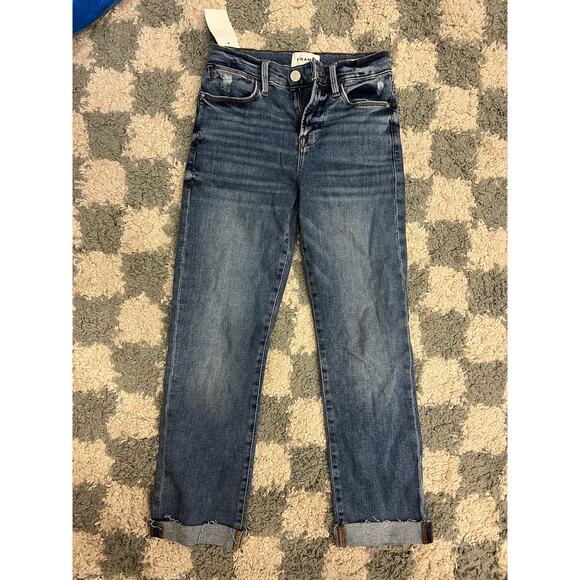 Frame Le High Straight Jeans Size 25 - Picture 1 of 4